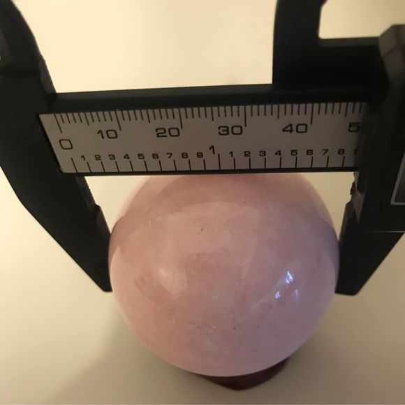 Pink Opal crystal gemstone sphere - Picture 6 of 6